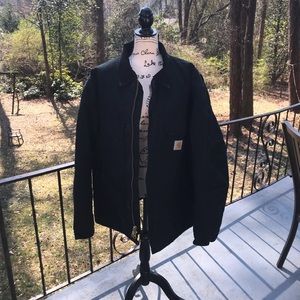 Men's Black Carhartt Jacket XL